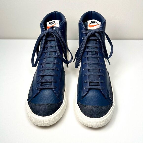 Nike Blazer Mid '77 Vintage Thunder Blue Sneakers Men's Size 11.5 - Picture 6 of 9